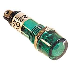 ELIMEX Neon controlelampje - Groen - Ingebouwde weerstand - 10 stuks 34243