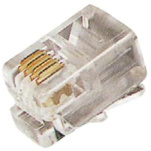 ELIMEX Mannelijke RJ9 4/4 krimp telefoonstekkers (1 set = 100 stuks) 34415