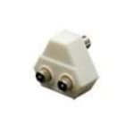 ELIMEX Antennesplitter - Coax vrouwelijk (IN) - 2x Coax mannelijk (OUT) 9