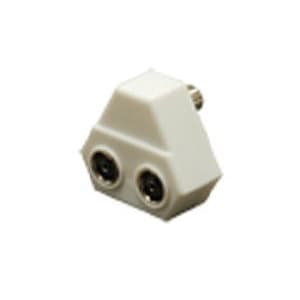 ELIMEX Antennesplitter - Coax mannelijk (IN) - 2x Coax vrouwelijk (OUT) 9