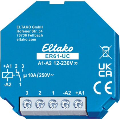 ELTAKO Stuurrelais 10A 1wiss. ER61-UC