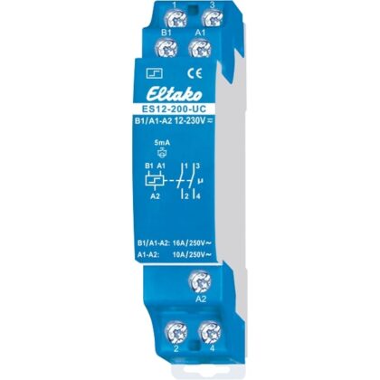 ELTAKO Impulsschakelaar 2 NO 16A AC/DC ES12-200-UC
