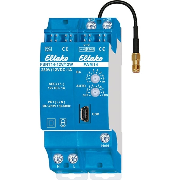ELTAKO Draadloze antennemodule met uitwisselbare antenne