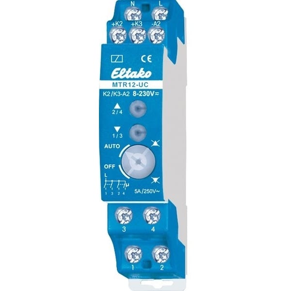 ELTAKO Motorscheidingsschakelaar 2+2 NO 5A MTR12-UC
