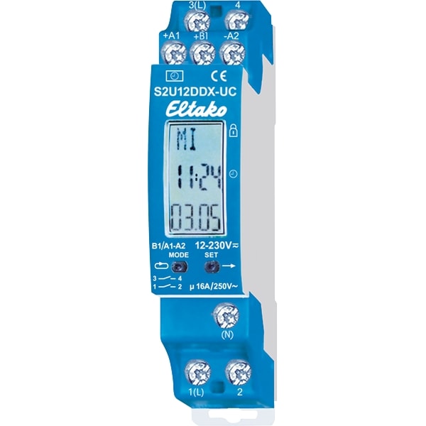 ELTAKO Digitale Astro-schakelklok 2 kanalen S2U12DDX-UC