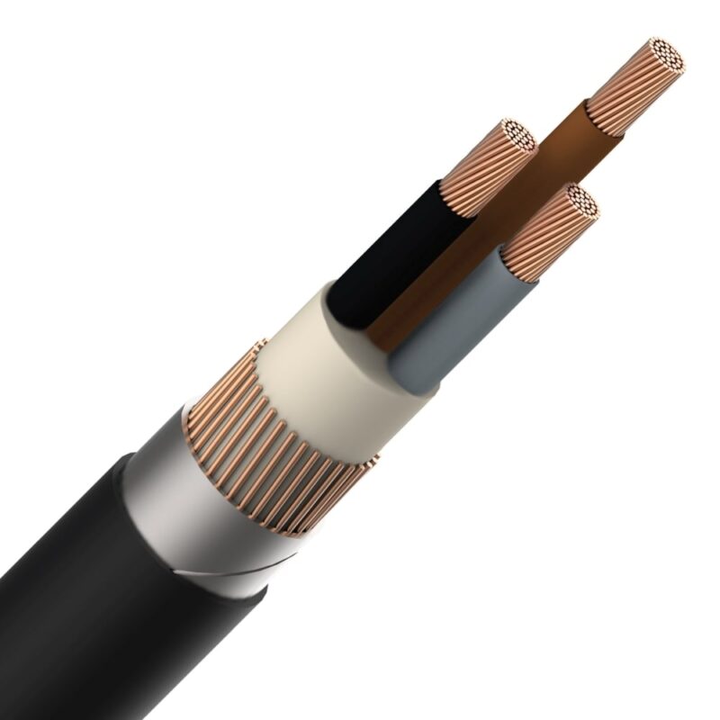 ENERGIEKABEL EXAVB energiekabel XLPE/PVC gewapend 1kV Cca s3d2a3 3X16mm² EXAVB3X16-CCA B 1000