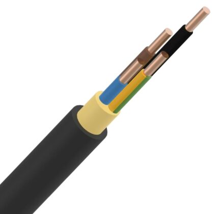 ENERGIEKABEL EXVB energie- en aansluitkabel XLPE/PVC 1kV Eca zwart 4G10mm² EXVB4G10-ECA B 1000