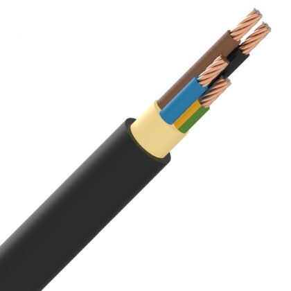 ENERGIEKABEL EXVB energie- en aansluitkabel XLPE/PVC 1kV Eca zwart 4G16mm² EXVB4G16-ECA B 1000