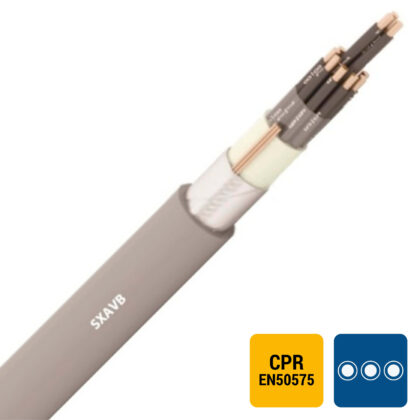 ENERGIEKABEL SXAVB signalisatiekabel XLPE/PVC gewapend buiten 1kV Cca s3d2a3 grijs 24X1