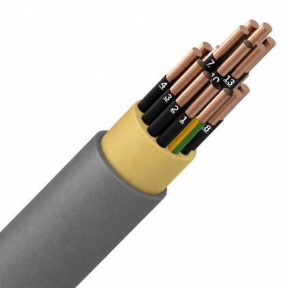 ENERGIEKABEL XVB installatiekabel XLPE/PVC 1kV Cca s3d2a3 multi grijs 19G1