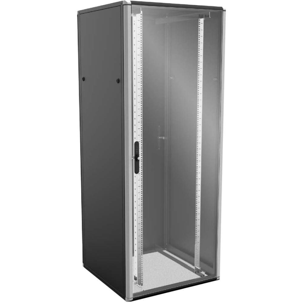ENOC SYSTEM Rack 42U 800x800x2000mm + 2 paar profielen + kabelgeleiding links en rechts 57587