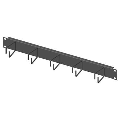 ENOC SYSTEM CABLE PANEL 19''  BLACK 1U TFP 01 BL