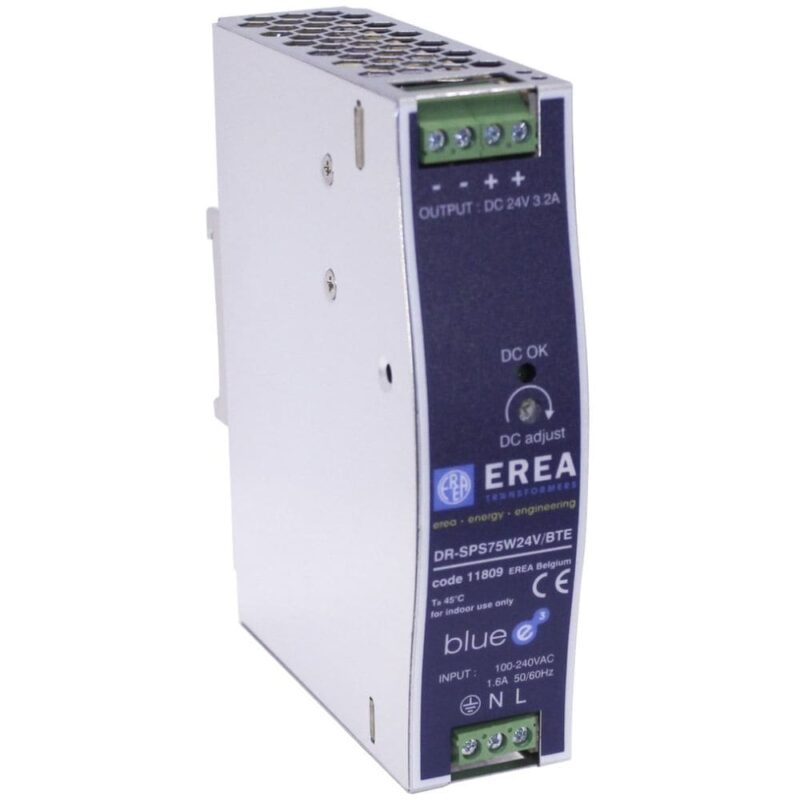 EREA Geschakelde DC voeding 230V AC // 24V DC In 3