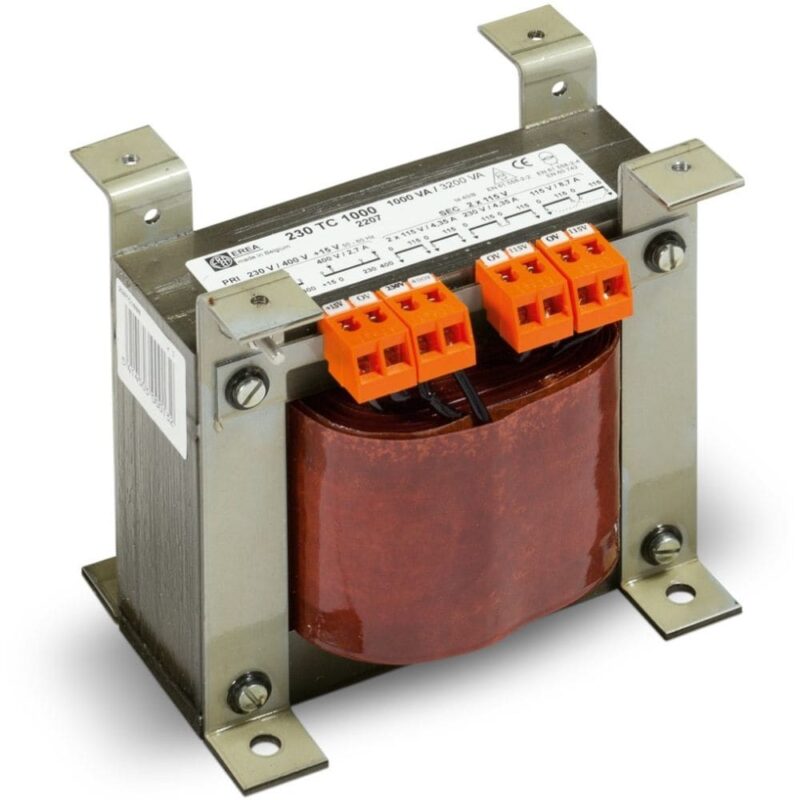 EREA 1f Stuurstroomtransfo 15-0-230-400V // 2x0-115V-P 1kVA 2207