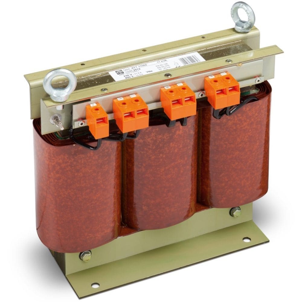 EREA 3f Spaartransfo U 0-230-400V Y+N-P 11kVA 2512