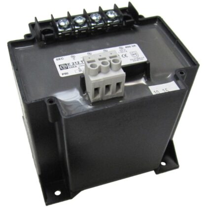 EREA 1f Veiligheidstransfo IP20- 0-230-400V 2x0-12V-P 400VA 2790