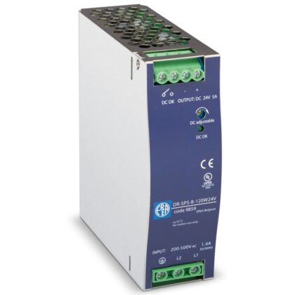 EREA Geschakelde DC voeding 230V-400V AC // 24V DC In 5A P 120W -DIN-Rail 9859