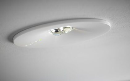 ETAP Inbouwarmatuur LED 1x1W RAL9003 K1R213/3S2
