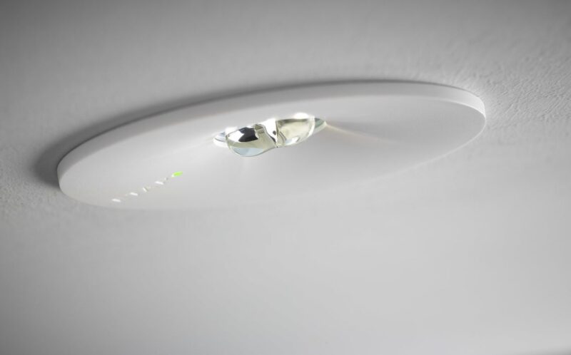 ETAP Inbouwarmatuur LED 1x1W RAL9003 K1R213/3S2