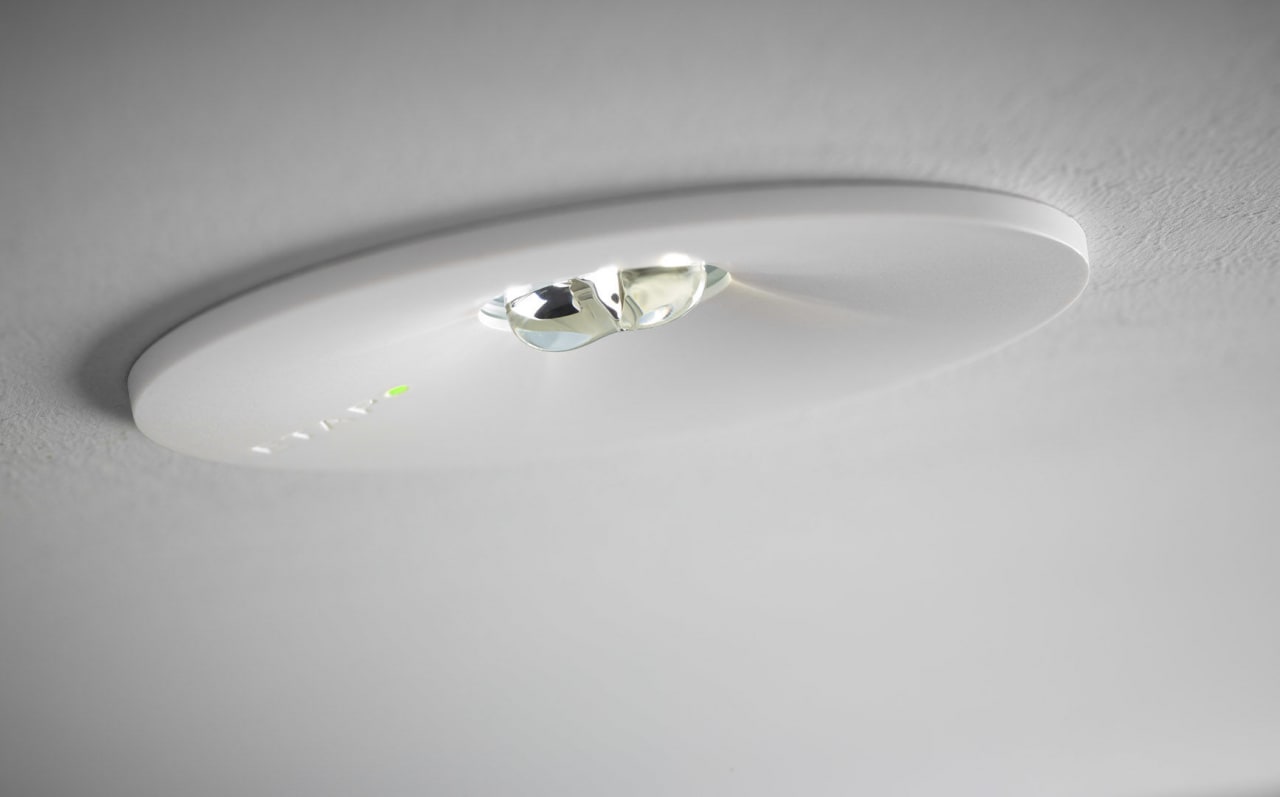ETAP Inbouwarmatuur LED 1x1W RAL9003 K1R213/3S2