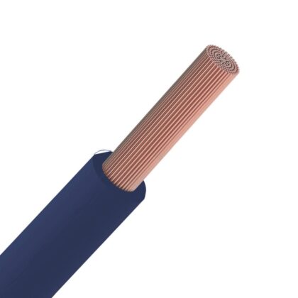 EUPEN VTBs H05V-K draad PVC soepel 500V Eca 70°C Eupen Blauw RAL5003 1mm² VTBS1DB-ECA R 100