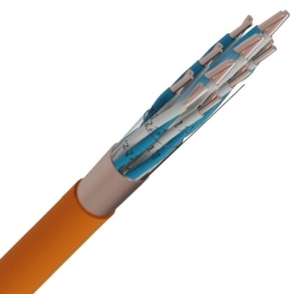 EUROSAFE EUROSAFE TELEFONIE NBN 713-020 Rf 1h30 LS0H oranje 500V 10X2X0