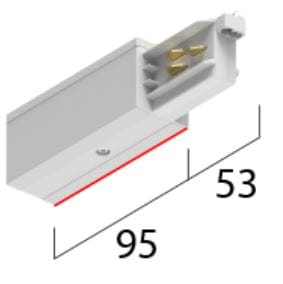 EXTERUS 3~ Eutrac Onetrack end feed right