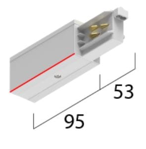 EXTERUS 3~ Eutrac Onetrack end feed left