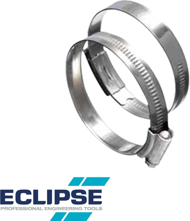 Eclipse Slangklem W4 / Inox / 30-40mm - (prijs per 10 st=1doos) ECL ECW4-1X