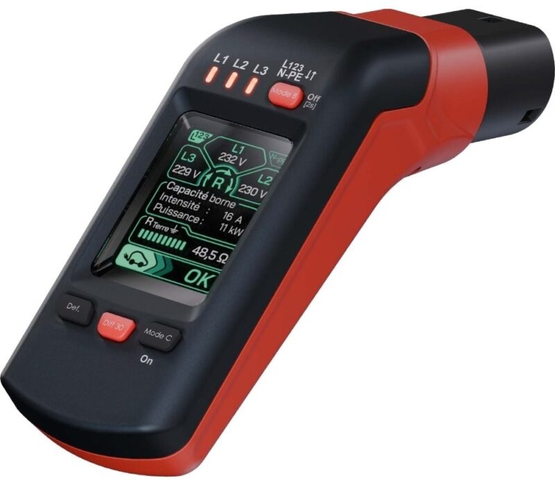 Electro PJP Laadpaaltester incl.aarding-en RCD test A85000017