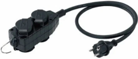 Eloy Verlengsnoer 4weg 3G2.5 neopr 5m eloy 418002205