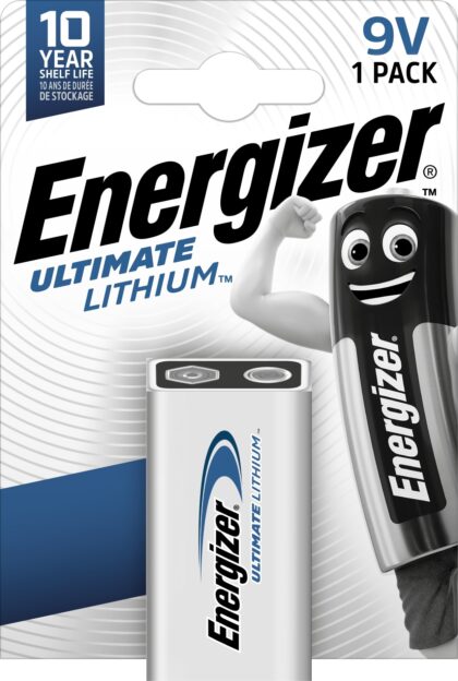 Energizer Batterij Ultimate Lithium - 9V - 6LR61 - blister 1 stuk 1/L522