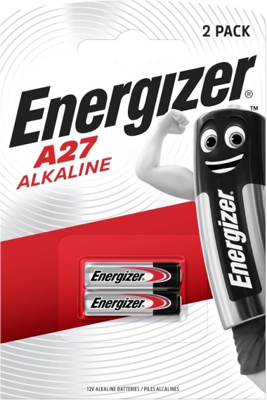 Energizer Batterij alkaline 12V A27 - blister 2 stuks 2/A27