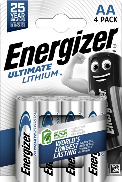 Energizer Batterij Ultimate Lithium - AA - FR06 - blister 4 stuks 4/L91