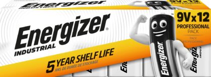 Energizer Batterij alkaline Industrial - 9V 6LR61 - doos 12 stuks E522/12