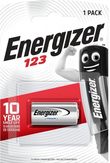 Energizer Batterij Lithium 3V 123 - blister 1 stuk EL123AP