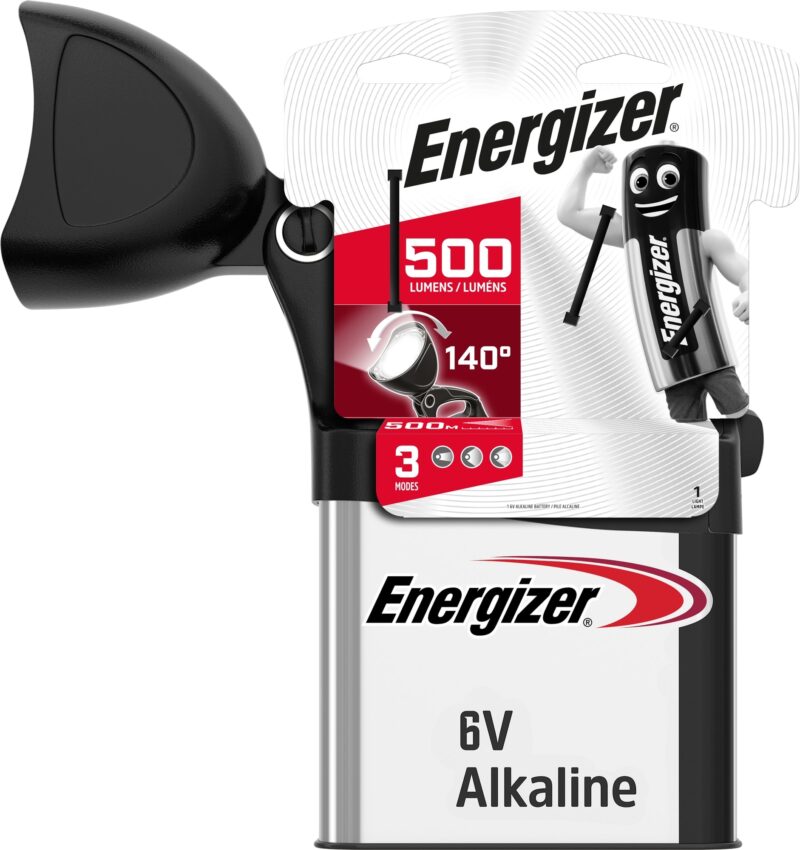 Energizer Werklamp LED 500lm bereik 500m incl. batterij LR820 EXPERTLED