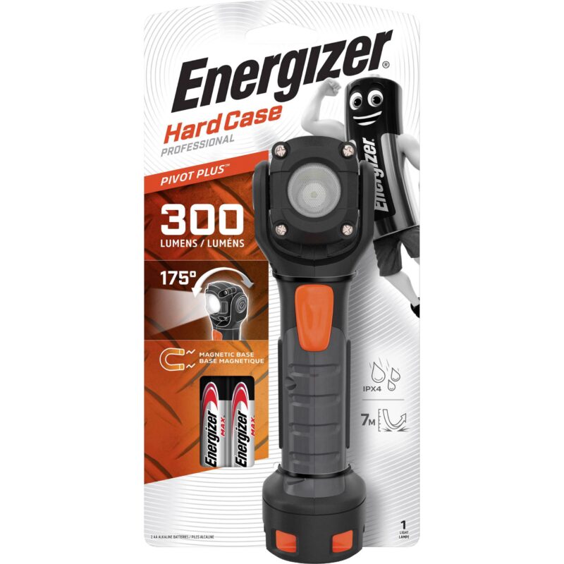 Energizer Zaklamp Hard Case PIVOTPLUS - 300/30lm