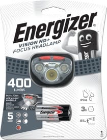 Energizer Hoofdlamp LED 400/45/180lm IPX4 incl. 3xAAA HEADVISION