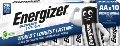 Energizer Batterij Ultimate Lithium - AA - FR06 - doos 10 stuks L91BP10