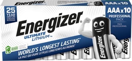 Energizer Batterij Ultimate Lithium - AAA - FR03 - doos 10 stuks L92BP10