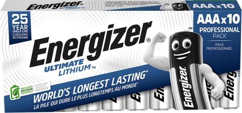 Energizer Batterij Ultimate Lithium - AAA - FR03 - doos 10 stuks L92BP10
