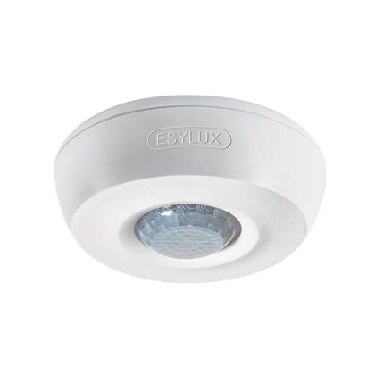 Esylux Bewegingsmelder met 360° detectiehoek en voor plafondmontage  Bereik tot 8 m dia EB10430428