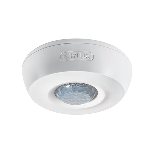 Esylux Bewegingsmelder met 360° detectiehoek en voor plafondmontage  Bereik tot 8 m dia EB10430428