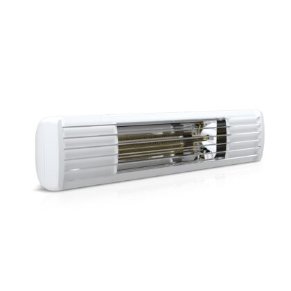 Etherma Infraroodstraler EXO PRO 2000W Zwart 9011 IP65 met schak en geïnt draadl bedien 45007