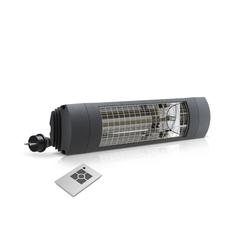 Etherma EXO COMFORT infraroodstraler 1800W incl handzender Zwart 45071
