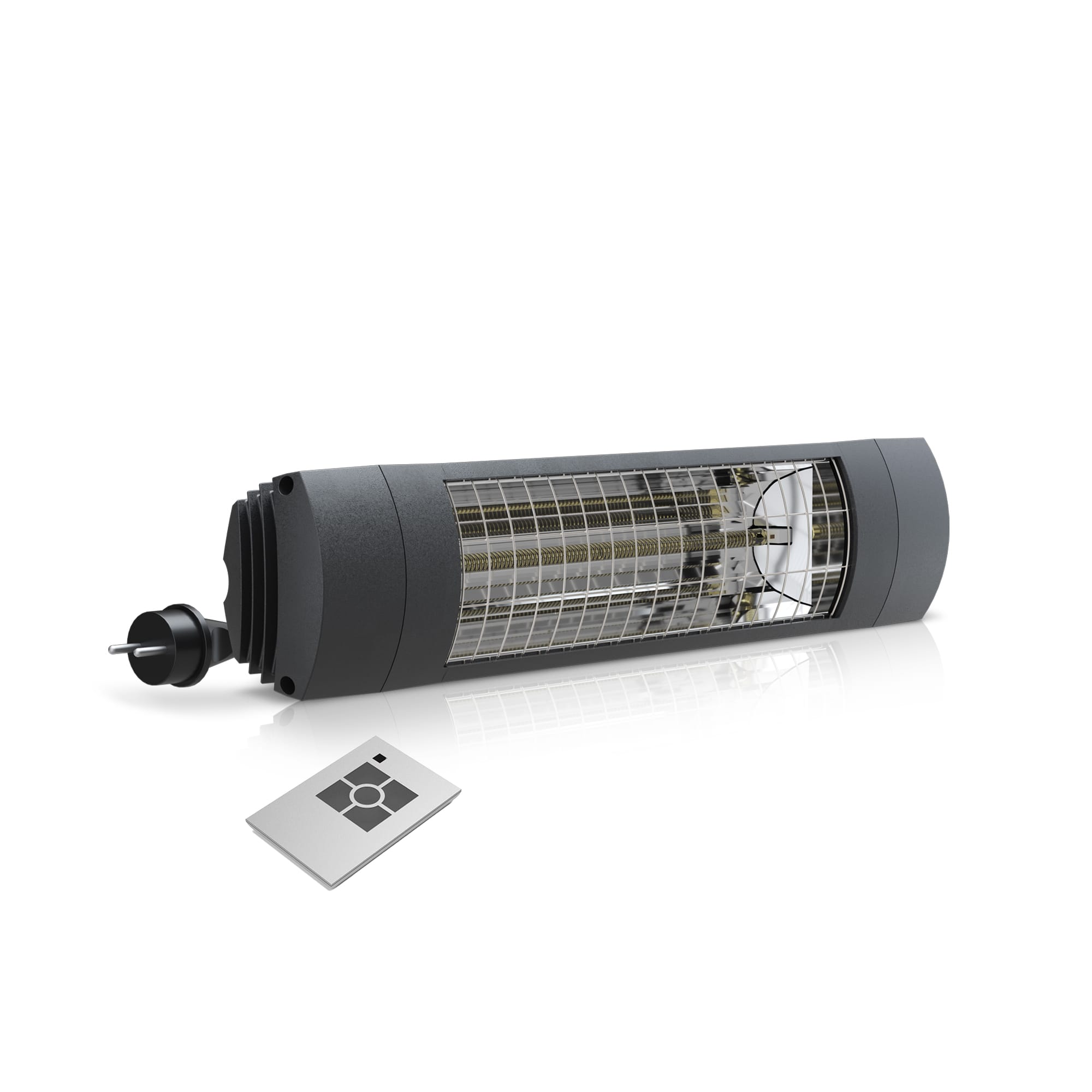 Etherma EXO COMFORT infraroodstraler 1800W incl handzender Zwart 45071