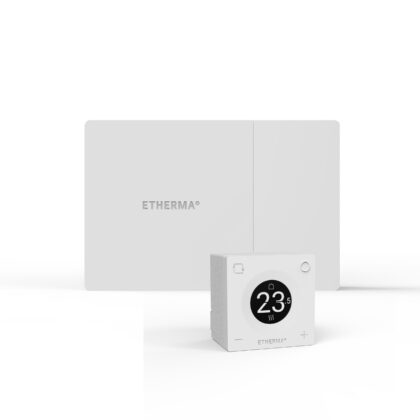 Etherma Set draadloze ontvanger + draadloze thermostaat