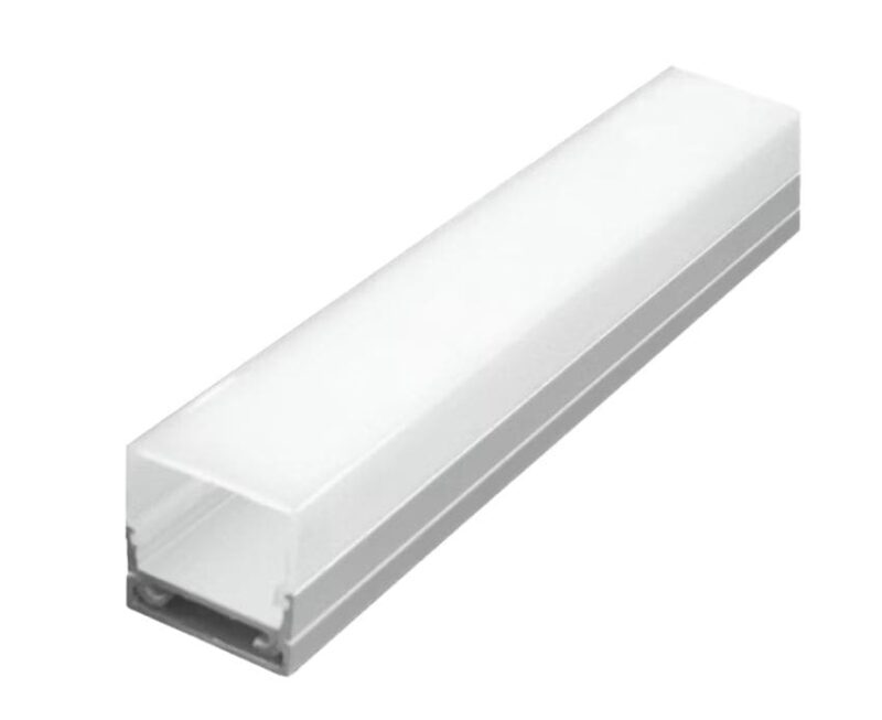 Euro-Luce Profile alu surface 180° 20x20mm 2000mm 15667-8200