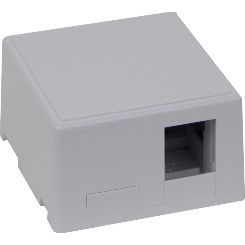 Excel Networking Solutions 1 & 2 Port Keystone Surface Mount Box 100-021
